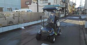 １人乗りカートの公道走行